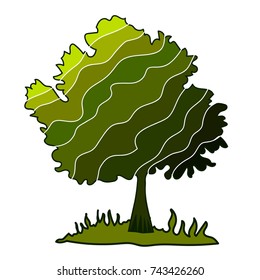 Tree icon vector eps10