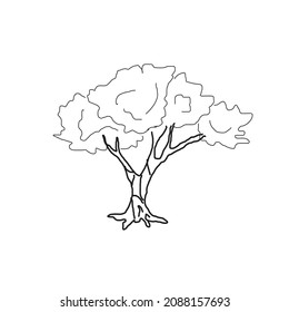 tree icon vector file illustration.