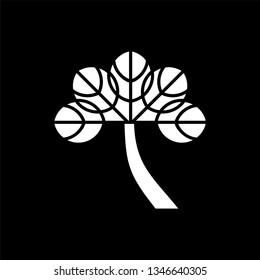 Tree icon vector - Flat