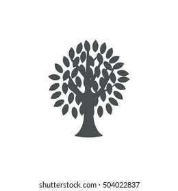Tree Icon Vector flat design style