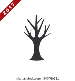 Tree Icon Vector flat design style