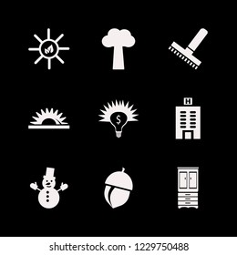 tree icon. tree vector icons set hotel building, cupboard, tree and money ideas
