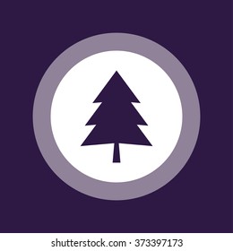 Tree icon . Vector illustration