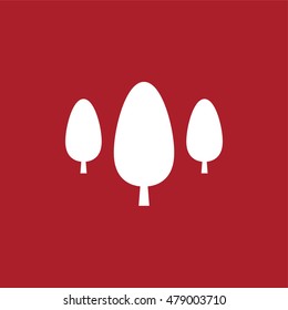 Tree icon . Vector illustration