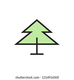  Tree icon  Vector illustration, EPS10.