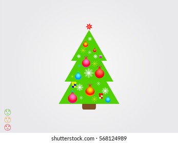 tree, icon, vector illustration eps10
