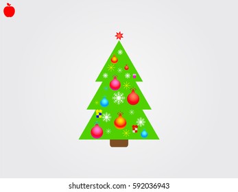 tree, icon, vector illustration eps10