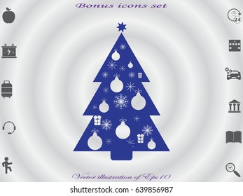 tree, icon, vector illustration eps10