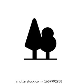 Tree Icon Vector Illustration Logo Template