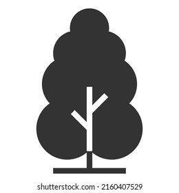 Tree Icon Vector Illustration , wood