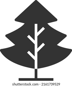 Tree Icon Vector Illustration , wood