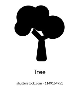 Tree icon vector isolated on white background for your web and mobile app design, Tree logo concept