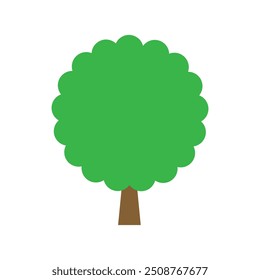 Icono de árbol Vector. Planta ilustración signo. Símbolo o logotipo de jardín.