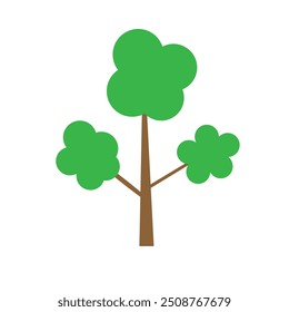 Icono de árbol Vector. Planta ilustración signo. Símbolo o logotipo de jardín.