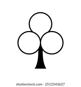 Icono de árbol Vector. Planta ilustración signo. Símbolo o logotipo de jardín.