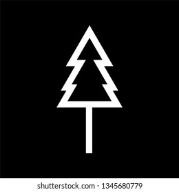 Tree icon Vector - Plants sign