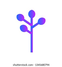 Tree icon Vector - Plants sign