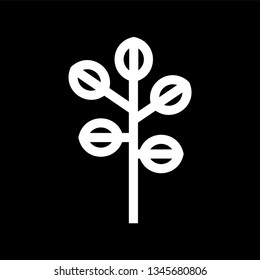 Tree icon Vector - Plants sign