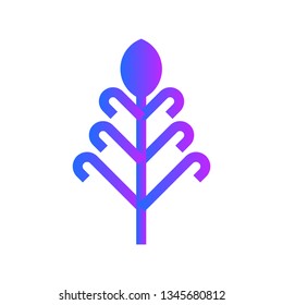 Tree icon Vector - Plants sign