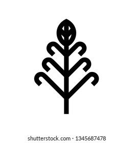 Tree icon Vector - Plants sign