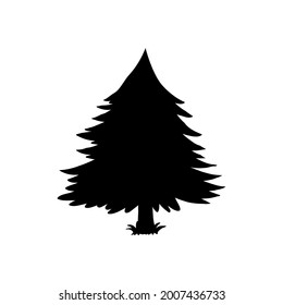 Icono de árbol png aislado en fondo blanco. Icono de árbol eps 10 vector.
