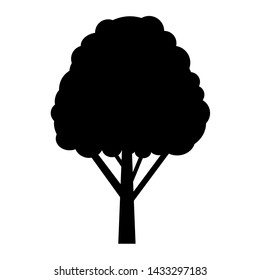 Tree icon vector. Tree sign illustration. 