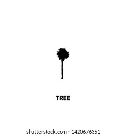 tree icon vector. tree sign on white background. tree icon for web and app