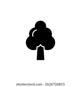 Icono de árbol símbolo de signo de Vector