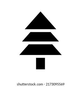 Tree Icon Vector Symbol Design Illustration