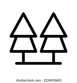 Tree Icon Vector Symbol Design Illustration