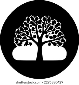 tree icon vector symbol design illustration