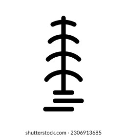 Tree Icon Vector Symbol Design Illustration