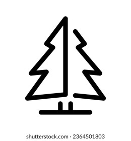 Tree Icon Vector Symbol Design Illustration