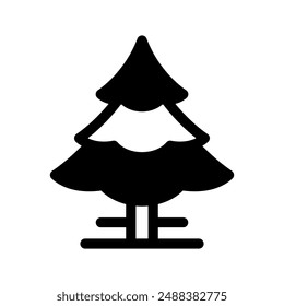 Tree Icon Vector Symbol Design Illustration