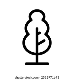Ilustração de design de símbolo de vetor de ícone de árvore