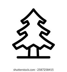 Tree Icon Vector Symbol Design Illustration