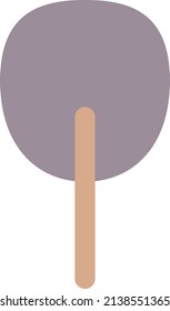 Tree icon vector symbol for nature, ecology and environment in a flat color illustration