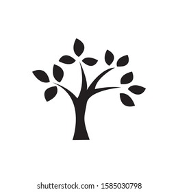 tree icon vector trendy design