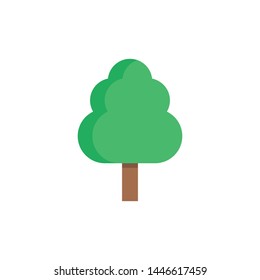 Tree icon for web and mobile