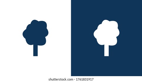 Tree icon for web and mobile