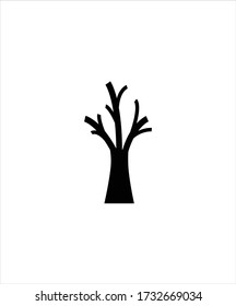 tree icon,dry tree flat icon,vector best icon.