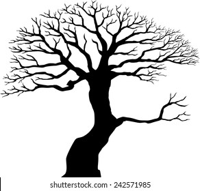 Tree icon/Logo isolated on white