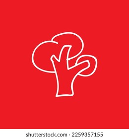 Tree icons, common graphic resources, vector illustrations.