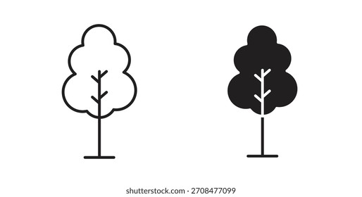 Baum-Symbole für die Verwendung Web-Design, logo.Symbol-Illustration.