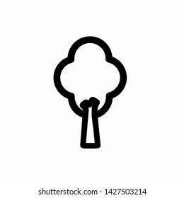Tree icon,vector illustration. Flat design style. vector tree icon illustration isolated on White background, tree icon Eps10. tree icons graphic design vector symbols.