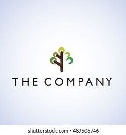 tree,  ideas design vector illustration on background