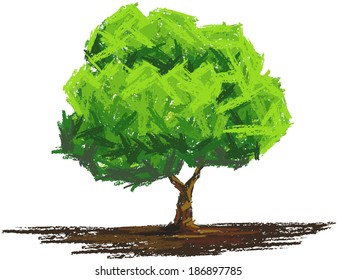 tree illustration