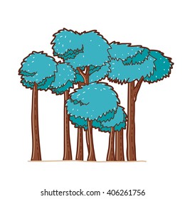 Tree illustration.