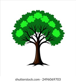 tree illustration color vector design