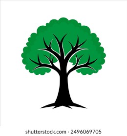 tree illustration color vector design